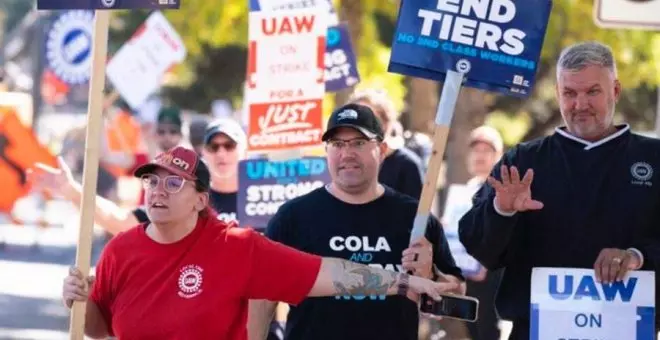 Solidaridad con los huelguistas de Estados Unidos