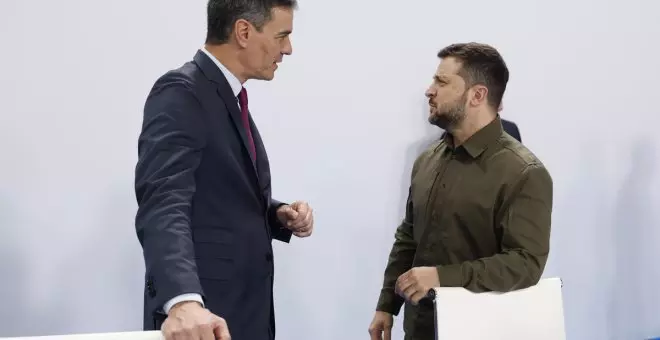 Sánchez promete a Zelenski más ayuda militar ante la prevista ofensiva rusa