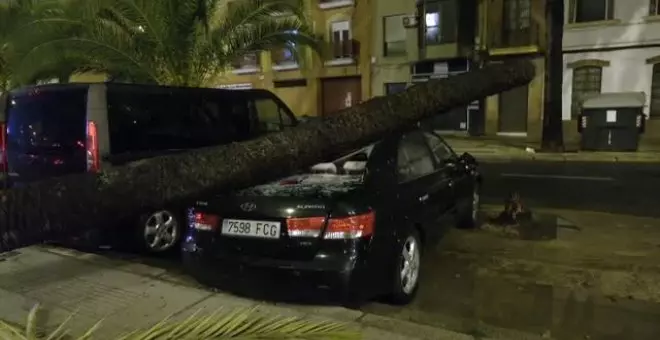 La borrasca Bernard deja un muerto y numerosos destrozos en Andalucía