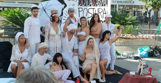Un mes sin desnudarse: los modelos de Bellas Artes de Sevilla prosiguen la huelga