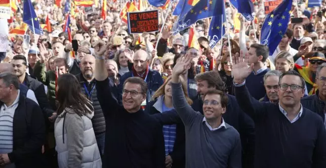 Feijóo apunta a una huelga general por la ley de amnistía: “Si yo pactase lo que pacta Sánchez, la habría”