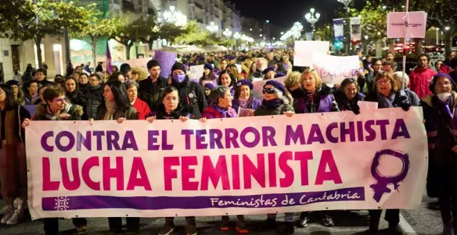 La Comisión 8 de Marzo volverá a manifestarse el 25N en Santander contra la violencia de género