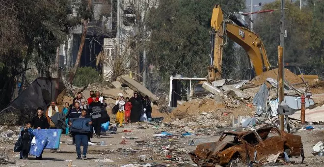 Israel aprovecha la tregua para consolidar su control en el norte de Gaza