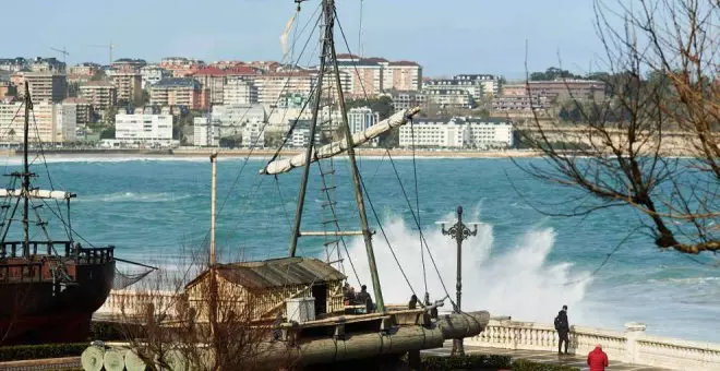 Cantabria, en aviso naranja este viernes por fenómenos costeros