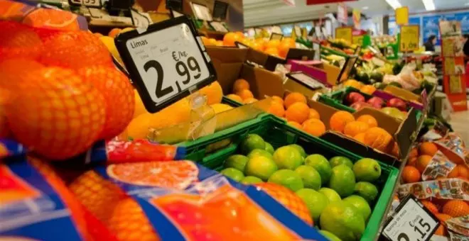 La inflació es modera al novembre tres dècimes fins al 3,1%, però els aliments continuen disparats