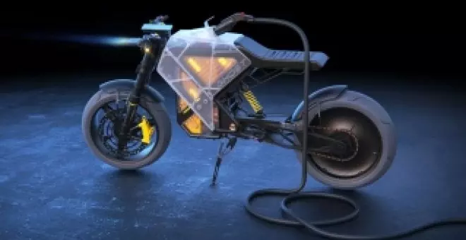 Es solo un prototipo pero esta moto eléctrica de estilo cyberpunk no te dejará indiferente