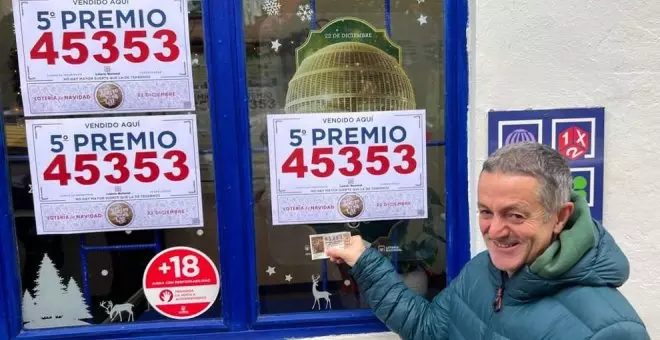 Un agraciado con 6.000 euros en La Inmobiliaria: "Lo voy a compartir con una persona que lo necesita"