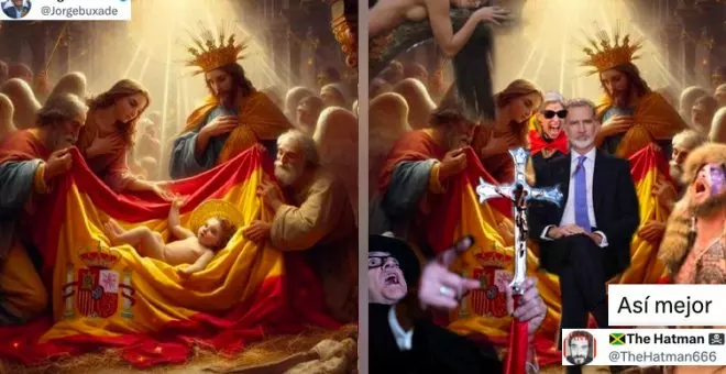 Buxadé y la postal navideña más grotesca del año: "Jorge, es el cumple de Jesucristo, no el de Iniesta"