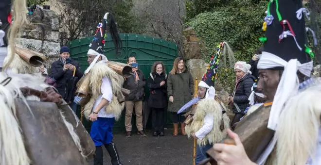 Silió celebra La Vijanera, "uno de los mayores tesoros culturales de Cantabria"