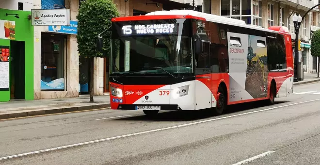 Récord histórico de los autobuses gijoneses