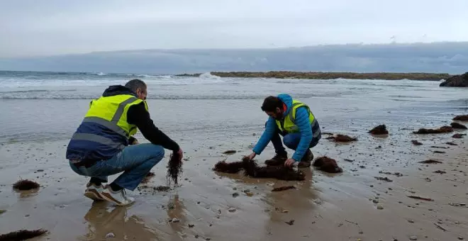 Confirmada la presencia de pellets en al menos siete playas cántabras