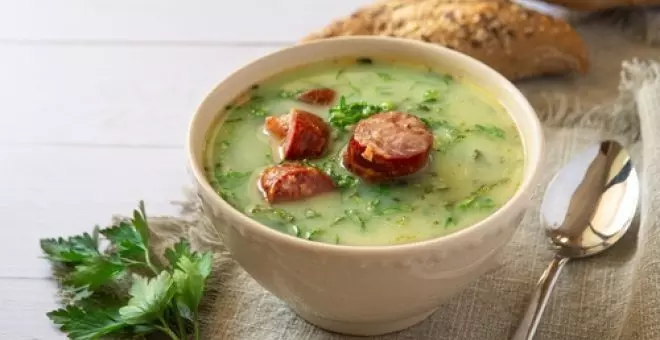 Pato confinado - Receta de caldo verde portugués: maravilla para los días nublados