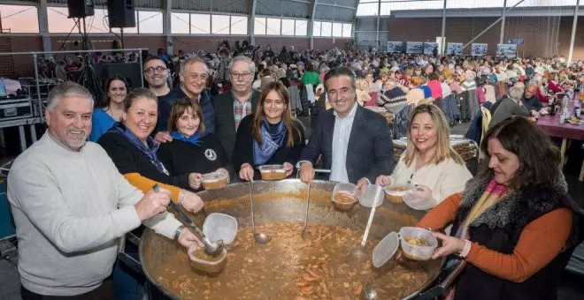 Más de 600 personas participan en la comida de hermandad de San Vicente Mártir en Muriedas