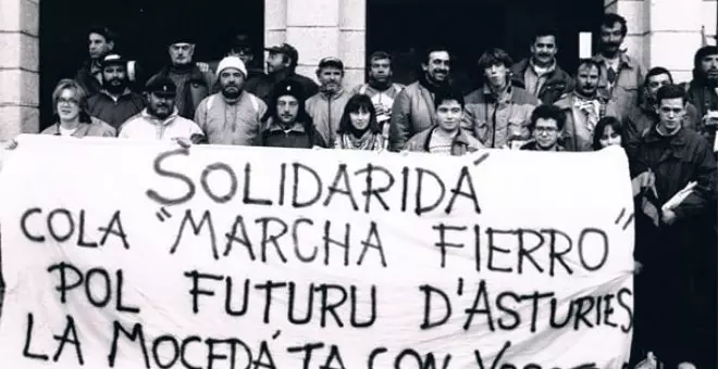 Botas para una "marcha de acero"