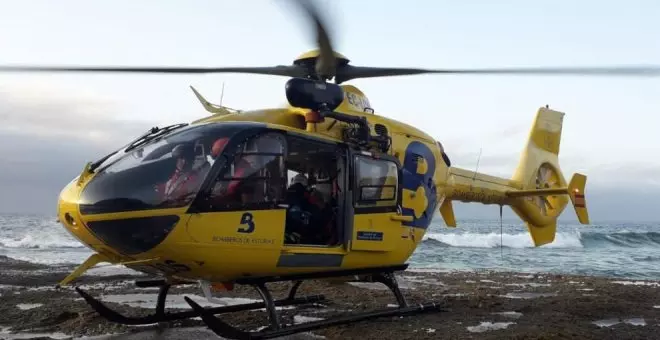 Continúa la búsqueda del hombre desaparecido en el mar frente a la costa de Llanes que podría ser vecino de Cantabria