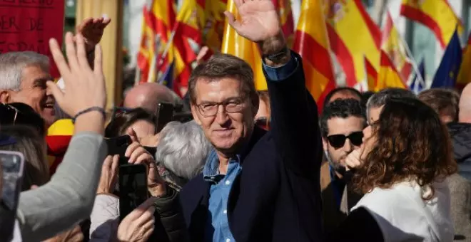 Nadie tan independentista como la derecha española