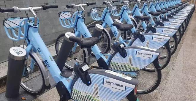 "El nuevo servicio de bicicletas eléctricas implantado en Santander no es lo que parece sino un trampantojo"