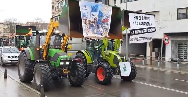 El Gobierno regional sugiere que en el trasfondo de las movilizaciones agrarias pueden estar las elecciones europeas