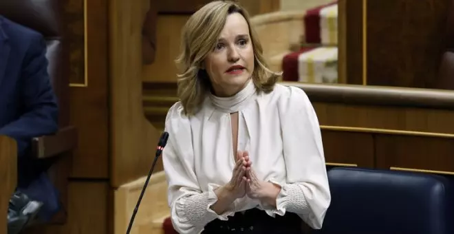 "Por alusiones...": Pilar Alegría pone en su sitio a Jiménez Losantos (y también a Feijóo)