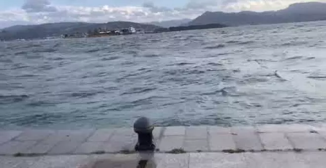 Así está el mar ante la alerta por fenómenos costeros en Cantabria