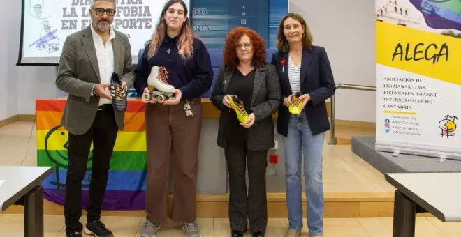 Deportistas de 19 clubes de Cantabria lucirán cordones arcoíris en apoyo al colectivo LGTBI+