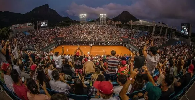 Tras el Carnaval, sigue la fiesta en Río con el principal torneo de tenis de América del Sur