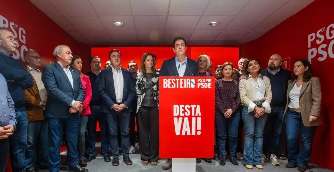 El 18F arrastra al PSOE gallego a su peor crisis en 15 años mientras afloran las críticas a Sánchez y Besteiro