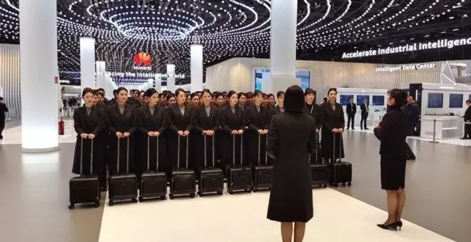 Una imagen vale más que mil palabras: la disciplina china en el Mobile World Congress