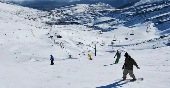 "Al menos estas nieves de febrero, casi marzo ya, nos van a permitir recuperar un poco la temporada"