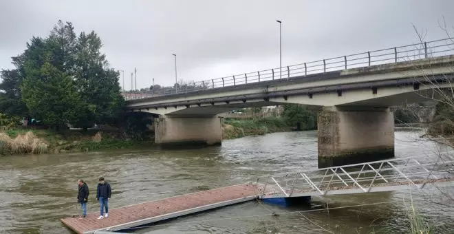 El pantalán de Oruña se retirará para revisarlo y garantizar la seguridad de los usuarios