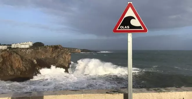 Cantabria estará este viernes y sábado en aviso naranja por costeros