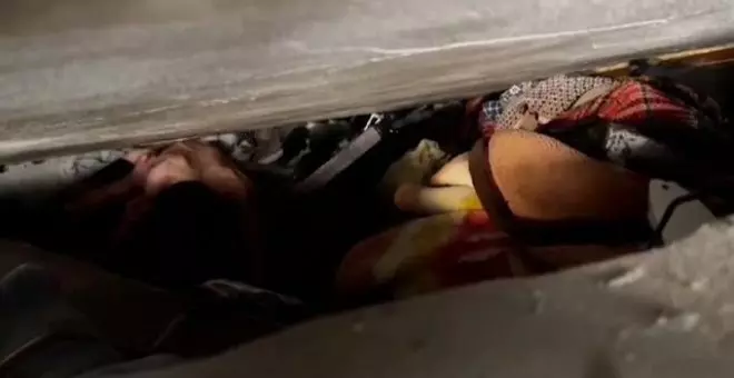 Rescatan a un niño después de 9 días atrapado bajo los escombros de su casa en Gaza