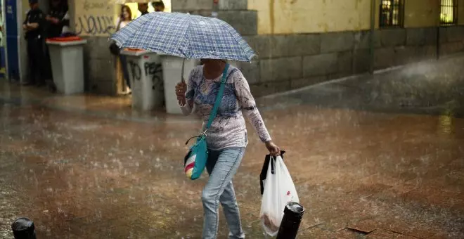 Sucesivos frentes traen desde este martes "frío de invierno", lluvia y nieve