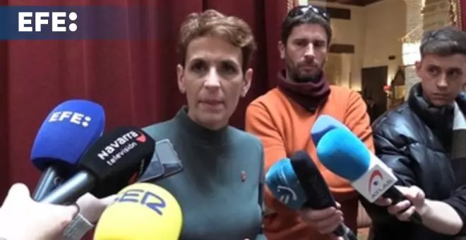 El Gobierno de Navarra denunciará a los agricultores por insultos machistas a Chivite