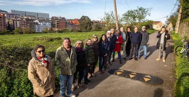 ¡Aquí un parque!: El Oviedo Este reivindica su derecho al verde