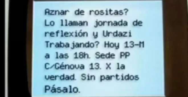 Comiendo tierra - ¡Pásalo! Memoria de otra mentira