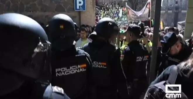 Enérgica condena al acoso e insultos sufridos por varios periodistas durante la manifestación de los agricultores en Toledo