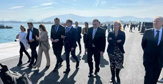 Óscar Puente destaca que el muelle de Raos 9 afianza al puerto de Santander como polo logístico para el transporte de vehículos