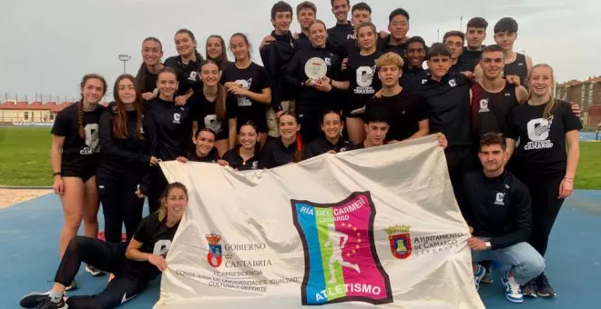 El Atletismo Camargo revalida el título de Campeón de la Liga Cántabra Sub 20