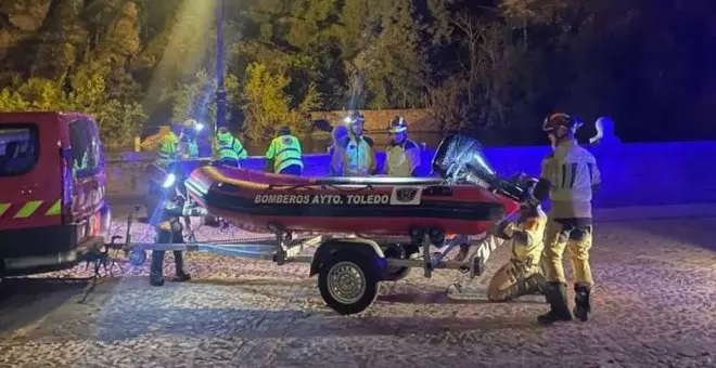 Aparece el cadáver de un hombre de 57 años flotando en el río Tajo a su paso por Toledo