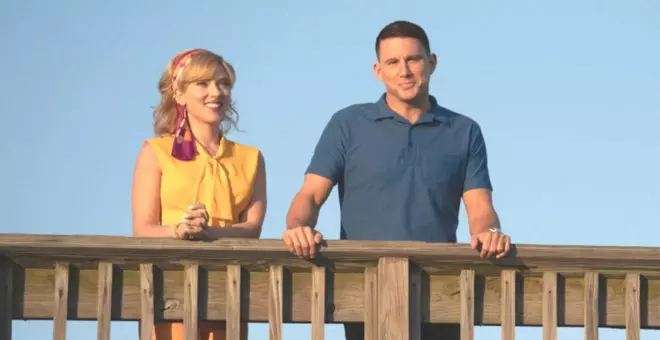 'Fly me to the moon': un viaje con Scarlett Johansson y Channing Tatum