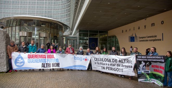 El Parlamento Europeo estudiará las denuncias contra la macrocelulosa de Altri en Lugo