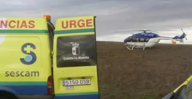 Herido grave un trabajador en un almacén de Seseña al golpearse la cabeza tras caer de una carretilla