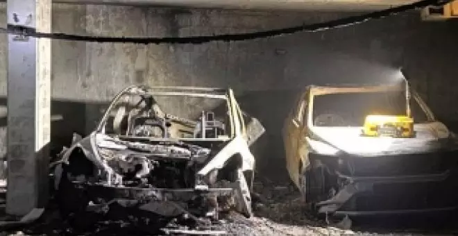 Un incendio en Madrid provoca nuevos bulos sobre el peligro de los coches eléctricos