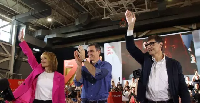 Sánchez: "La democràcia pot més que el fang, i els vots, més que les mentides"