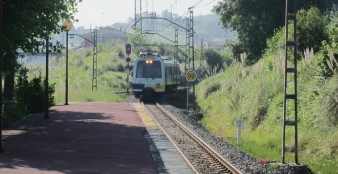 Suprimido un Cercanías y retrasos en otros cuatro por un nuevo problema de la catenaria en Orejo