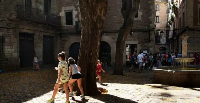 Barcelona tancarà la plaça Sant Felip Neri en horari de pati: serà exclusiva per als alumnes de l'institut escola