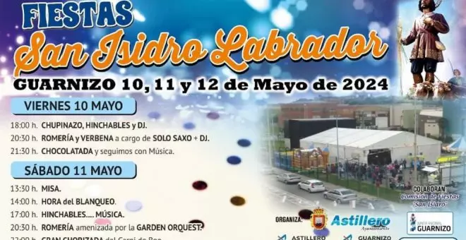 Arrancan las fiestas de San Isidro de Guarnizo, que incluirán la tradicional carrera por el Día de la Bicicleta