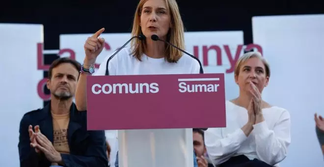 Los comuns se erigen como garantía para un gobierno progresista en Catalunya: "No es verdad que haya que repetir elecciones"