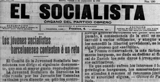 El reto de los jóvenes socialistas de Barcelona a los jóvenes radicales